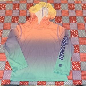 Bass Pro Shops Pink and White Toddler Shirt